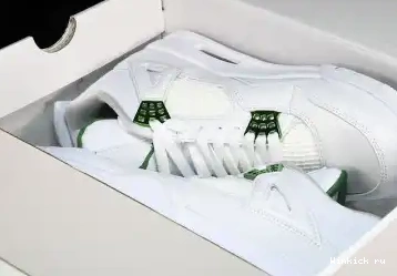 Green Retro 4 Jordan Metallic 0701